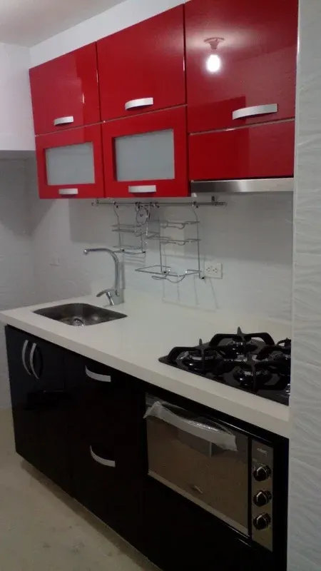 Cocina perfil aluminio