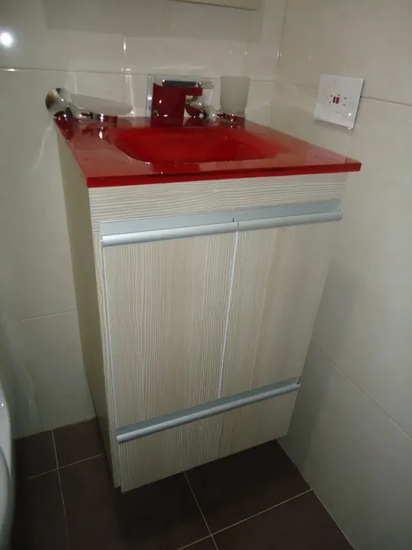 Muebles de baño en tablex RH enchapado en fórmica – miniatura 3