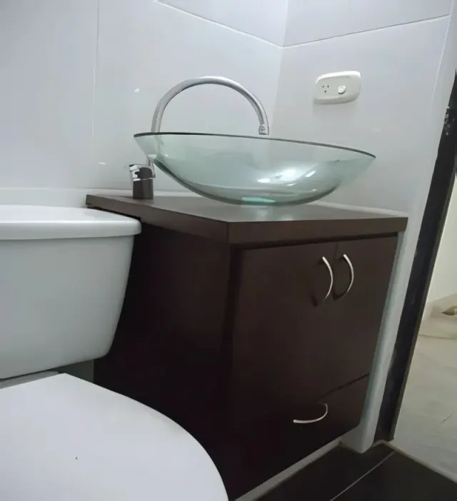 Muebles de baño en tablex RH enchapado en fórmica – miniatura 6