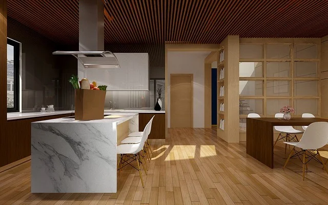 Pisos en madera para cocinas integrales